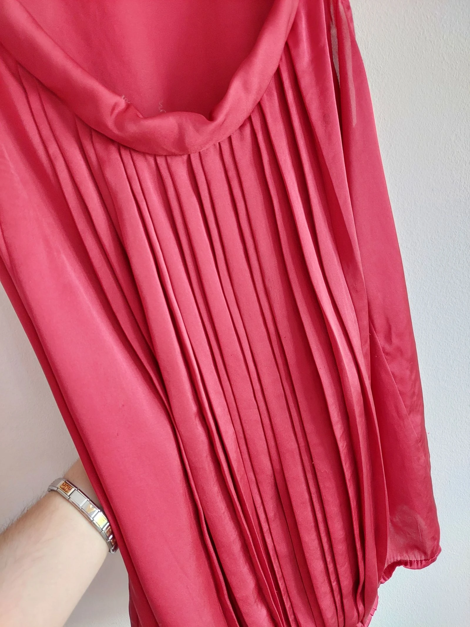 Cortefiel Top de Cetim Vermelho – photo 3